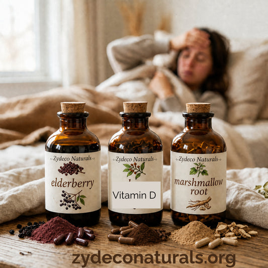 Zydeco Naturals Wellness Essentials (3 supplements)